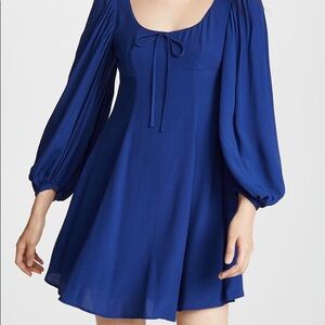 STAUD Juniper Dress Blue